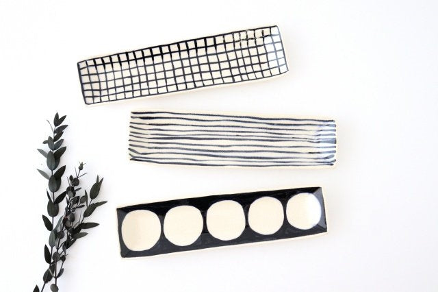 Rectangle Plate Lattice | Sushi Plate Arita Ware-Detail12