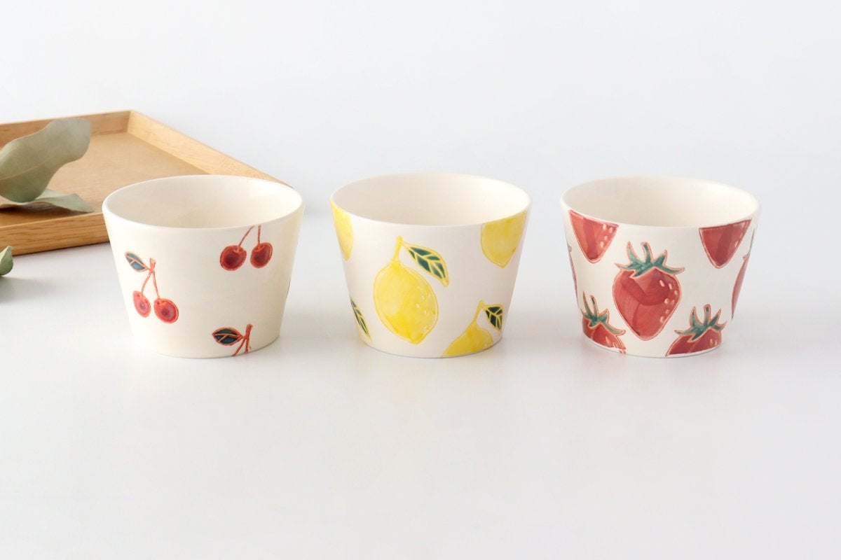 Small Bowl Strawberry | Kobachi Hasami Ware-Detail13