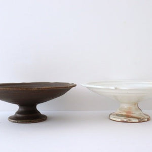 Furutani Seitosho Compote Footed Plate Rust L-Detail12
