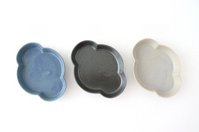 Oval Small Plate Gray | Mino Ware
