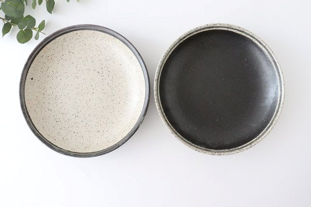 Deep Plate White 24㎝/9.4in | Shigaraki Ware-Detail12