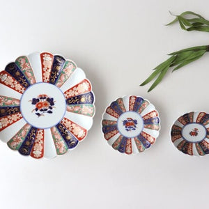 Rinkurou Kiln Sauce Plate Old Imari Chrysanthemum Pattern 9cm/3.5in | Hasami Ware-Detail12