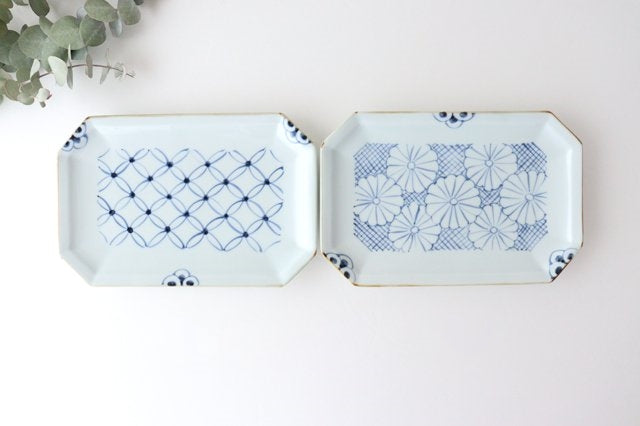 Octagonal Plate Shippo | Sushi Plate Arita Ware-Detail12