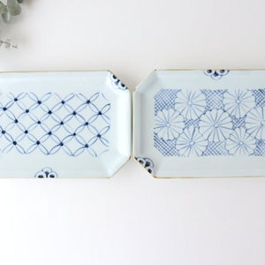 Octagonal Plate Chrysanthemum | Sushi Plate Arita Ware-Detail12