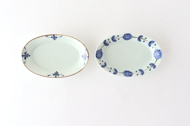 Koyo Kiln LEAVES Oval Plate Shinogi M | Arita Ware-Detail12