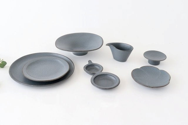 kei Small Compote Gray 7.5cm/5.9in | Mino Ware-Detail14