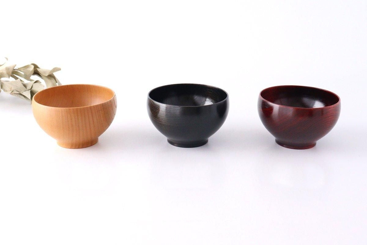 Co Chitose Soup Bowl Black | Yamanaka Lacquerware