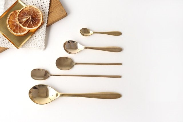 Brass Long Spoon 18.5cm/7.3in