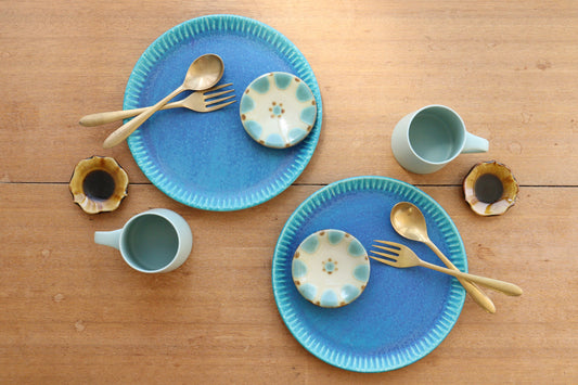 [Blue plates to decorate your dining table] It's actually easy! Stylish usage tips