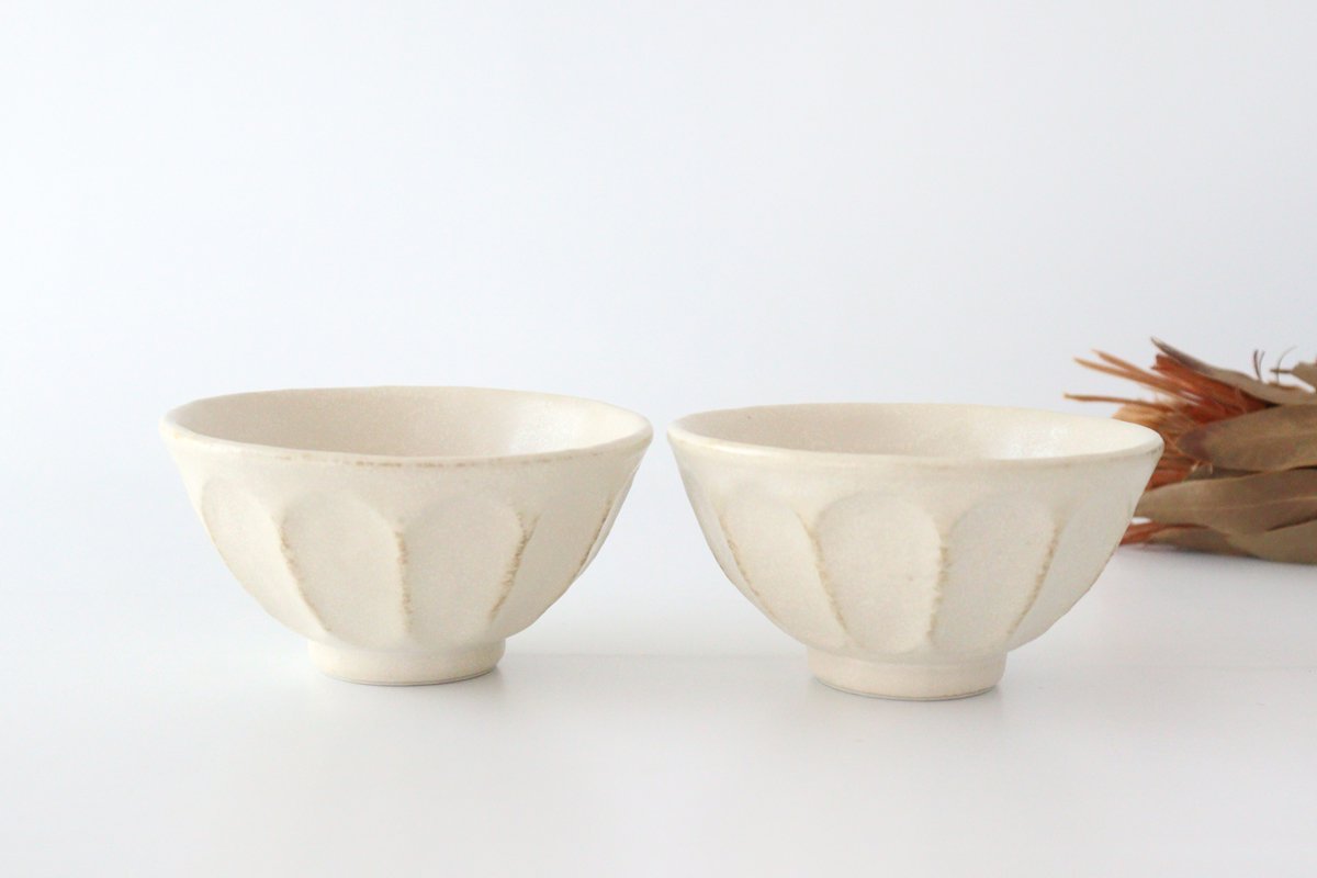 Small Donburi Bowl  Chrysanthemum-shape | Mino Ware