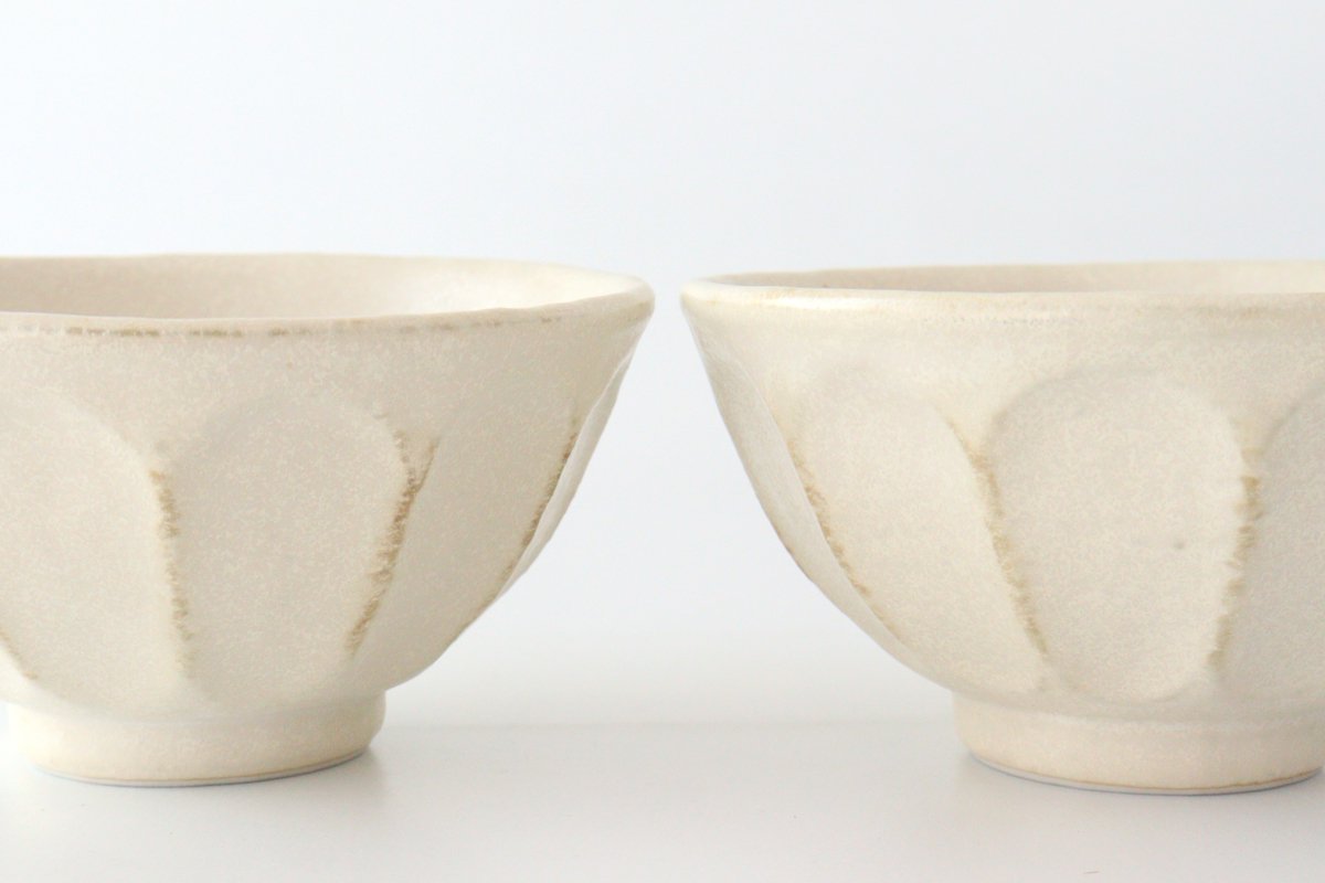 Small Donburi Bowl  Chrysanthemum-shape | Mino Ware