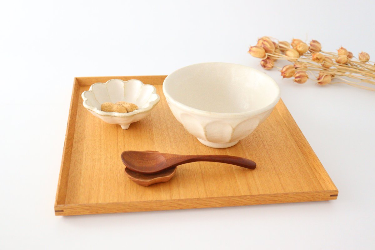 Small Donburi Bowl  Chrysanthemum-shape | Mino Ware