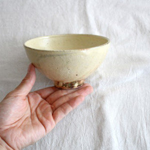 Kinari rice bowl pottery Furuya Seisho