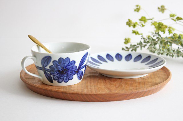 Mug Navy Daisy | Hasami Ware