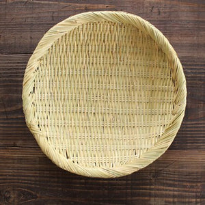 Japanese Bamboo Bascketery Tray 30cm/11.8in | Iwate Bamboo Crafts