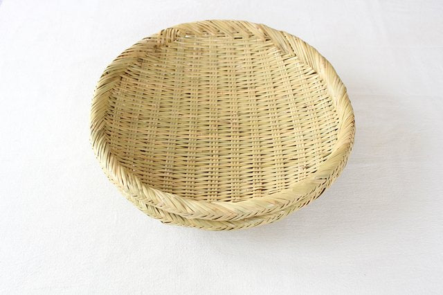 Japanese Bamboo Bascketery Tray 30cm/11.8in | Iwate Bamboo Crafts