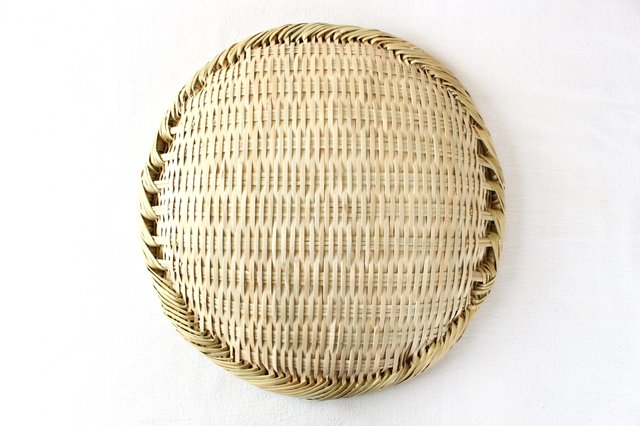 Japanese Bamboo Bascketery Tray 30cm/11.8in | Iwate Bamboo Crafts