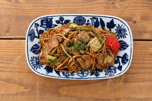 Rectangle Plate Fower Parade | Sushi Plate Hasami Ware