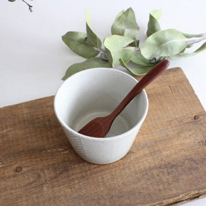 ORIME Soba Choko Herringbone White | Free Cup Hasami Ware