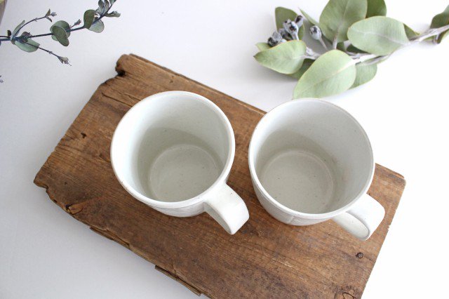 ORIME Mug Herringbone White | Hasami Ware