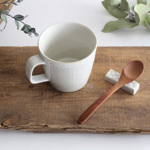 ORIME Mug Herringbone White | Hasami Ware