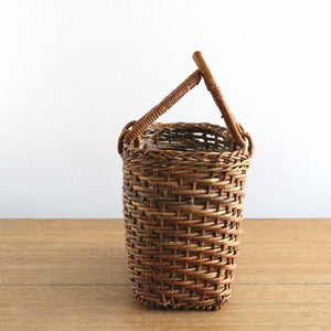 Akebi Basket Bag Oval Hola Knit [A] Aomori Akebi Vines Craft