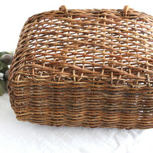 Akebi Basket Bag Oval Hola Knit [A] Aomori Akebi Vines Craft