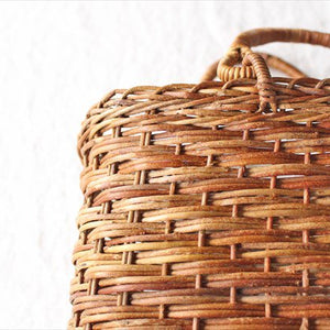 Akebi Basket Bag Oval Hola Knit [B] Aomori Akebi Vines Crafts