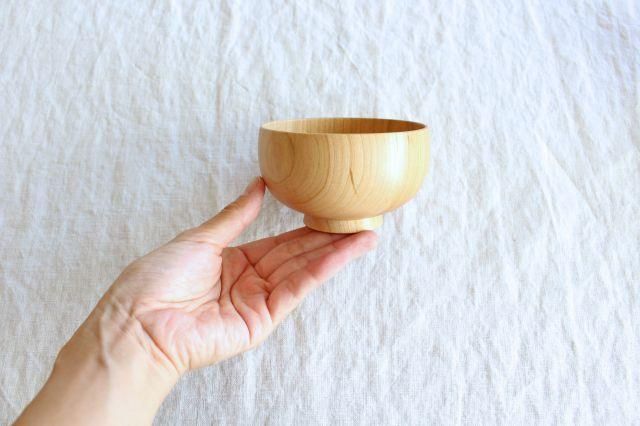 Shirasagi Woodworking  Children's Bowl  Sakura S | Lacquerware