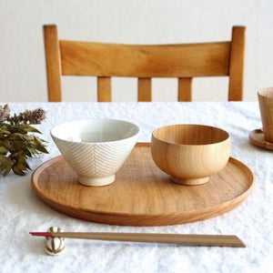 Shirasagi Woodworking  Children's Bowl  Sakura S | Lacquerware