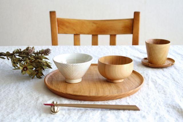 Shirasagi Woodworking  Children's Bowl  Sakura S | Lacquerware