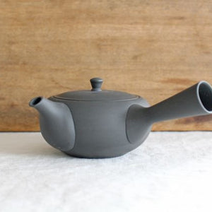 Japanese teapot Side handle, Clay Pottery Azumaya