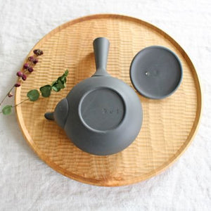 Japanese teapot Side handle, Clay Pottery Azumaya