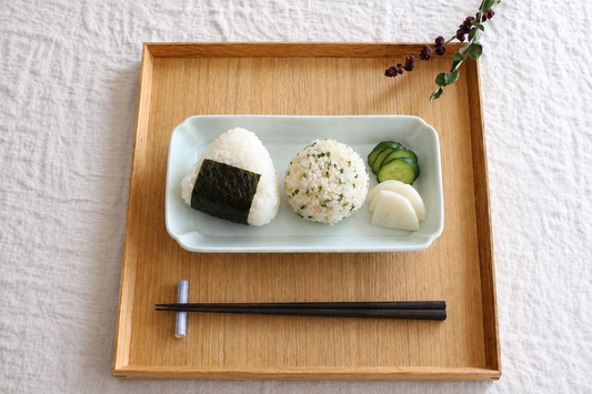 Azumaya Rectangle Plate White | Sushi Plate