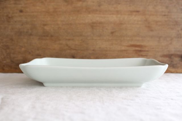 Azumaya Rectangle Plate White | Sushi Plate