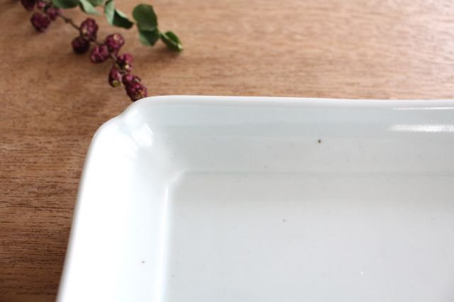 Azumaya Rectangle Plate White | Sushi Plate