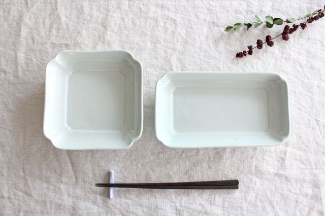 Azumaya Rectangle Plate White | Sushi Plate