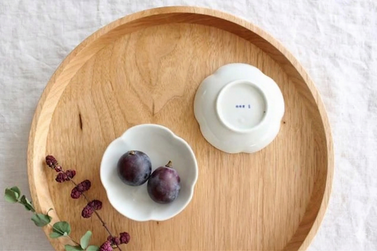 Azumaya Sauce Plate Plum
