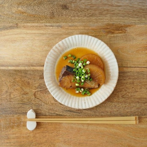Furutani Seitosho Ruffle Plate White S