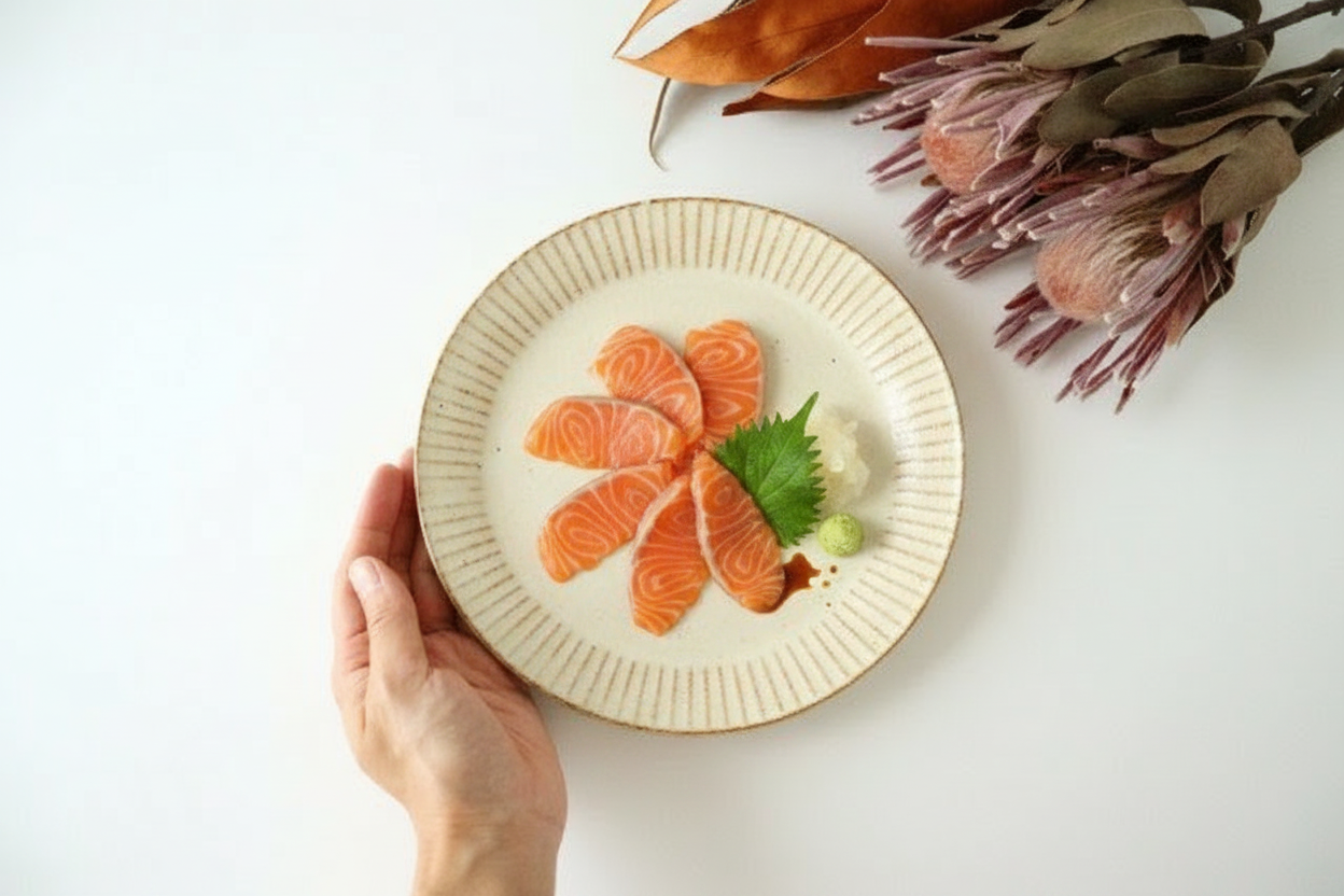 Furutani Seitosho Ruffle Plate White M