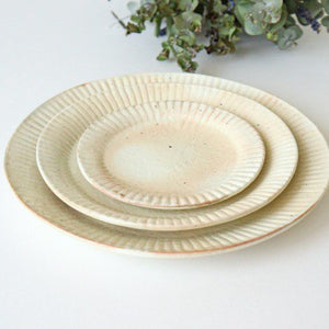 Furutani Seitosho Ruffle Plate White L