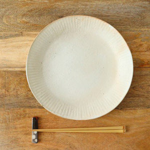 Furutani Seitosho Ruffle Plate White L