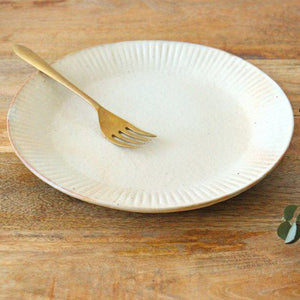 Furutani Seitosho Ruffle Plate White L