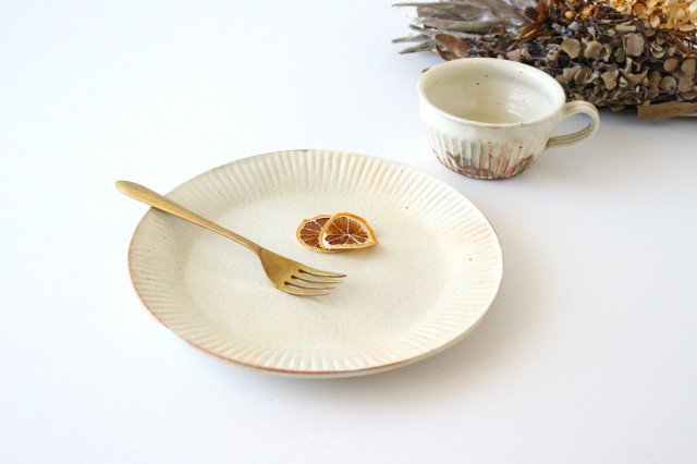 Furutani Seitosho Ruffle Plate White L