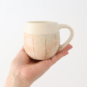 Vertical iron wire egg mug pottery Furuya Pottery