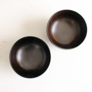 Shirasagi Woodworking  Children's Bowl Jet Black Sakura S | Lacquerware