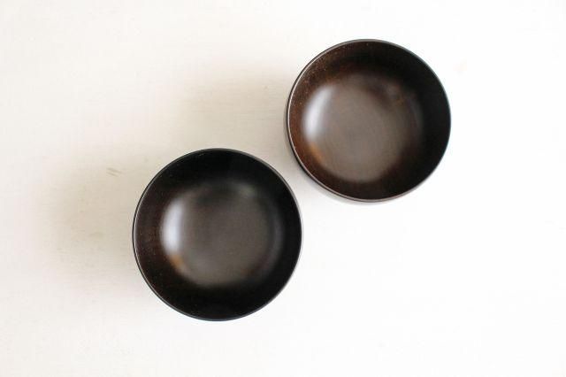 Shirasagi Woodworking  Children's Bowl Jet Black Sakura S | Lacquerware