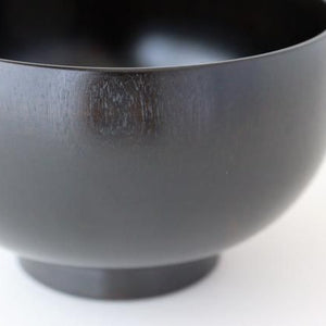 Shirasagi Woodworking  Children's Bowl Jet Black Sakura S | Lacquerware