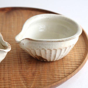 Tetsusan Shinogi Katakuchi Bean Bowl Pottery Furuya Seisho