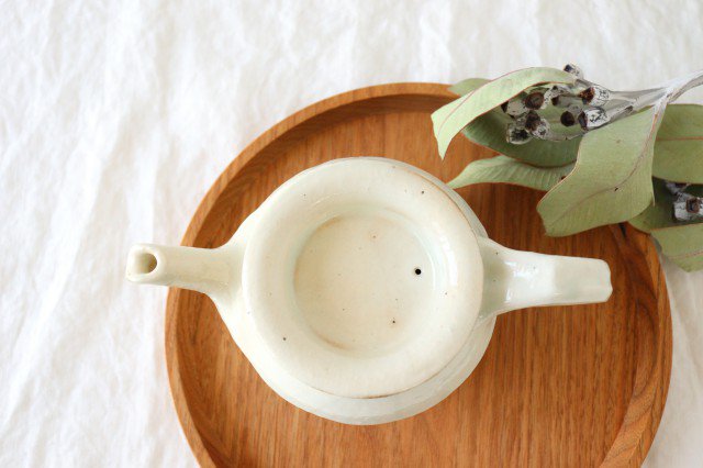 Japanese teapot Tetsusan Low Pottery Furuya Seisho